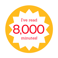 8,000 Minutes Badge